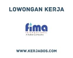 Pharmacist PT Fima Internasional